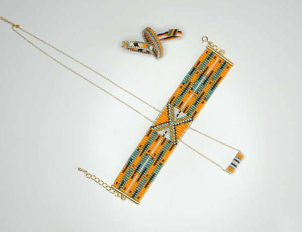 Bague Miyuki – Le Kenté Kwà de Diallo – Image 4