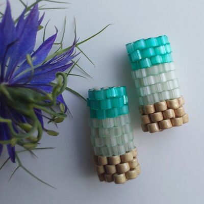 Pendentif Miyuki - Me Nyega - 10 perles