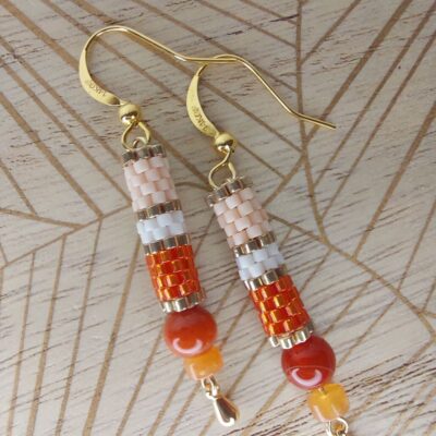 Boucles d'oreilles Miyuki - Ozon Titui