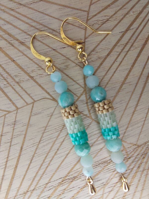 Boucles d'oreilles Miyuki - MaDing Waa – Image 5