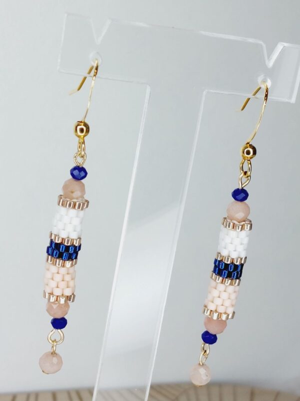 Boucles d'oreilles Miyuki - Haandj ieu – Image 4