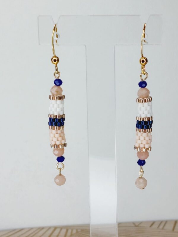 Boucles d'oreilles Miyuki - Haandj ieu – Image 2
