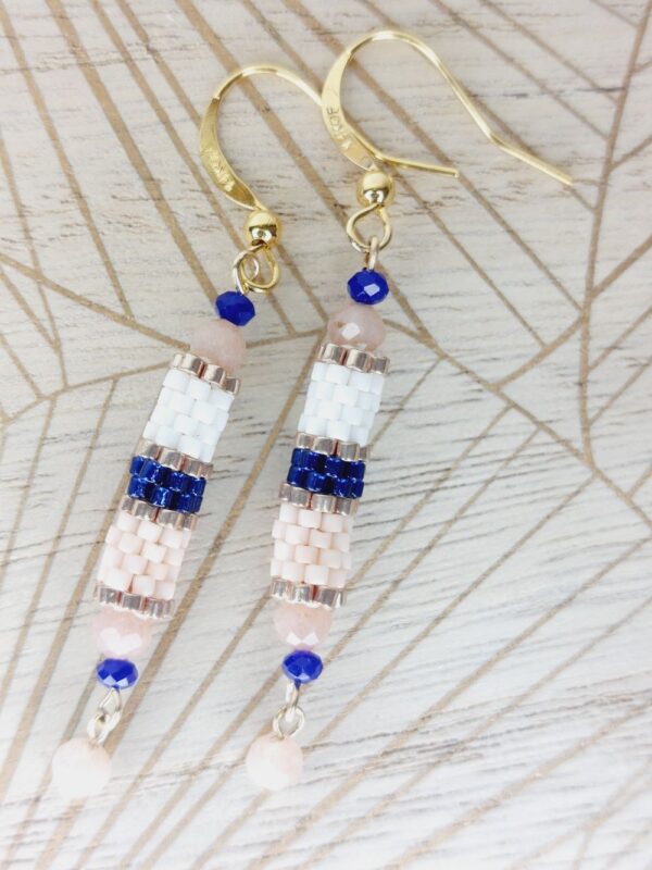 Boucles d'oreilles Miyuki - Haandj ieu – Image 3