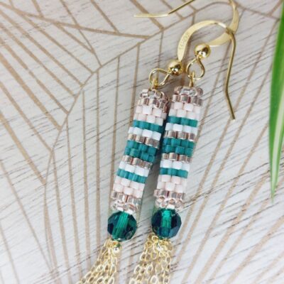 Boucles d'oreilles Miyuki - Eza Boto