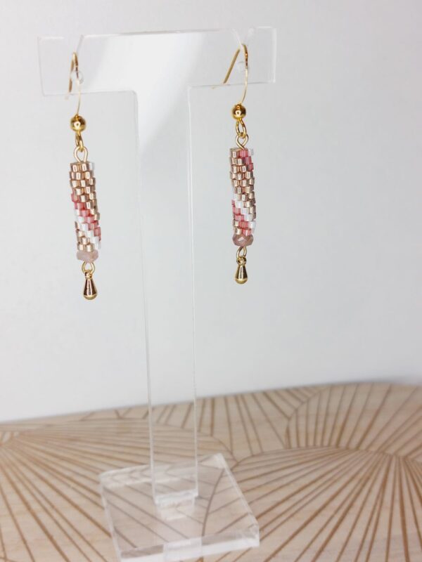 Boucles d'oreilles Miyuki - Villa Rosa – Image 3