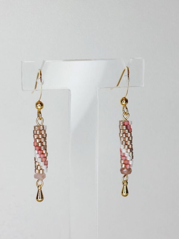 Boucles d'oreilles Miyuki - Villa Rosa – Image 4