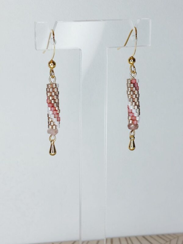 Boucles d'oreilles Miyuki - Villa Rosa – Image 2