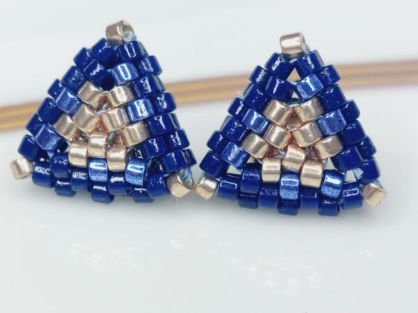 Boucles d'oreilles Miyuki 3D - Medumba – Image 9