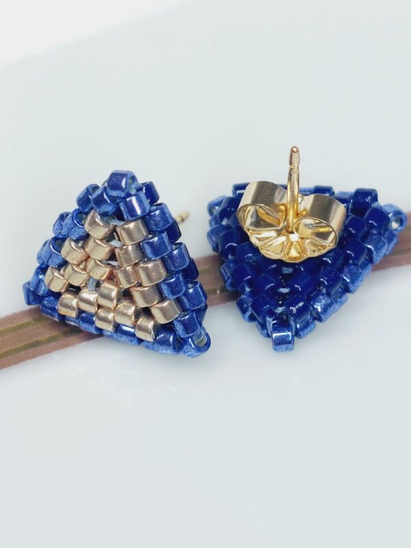 Boucles d'oreilles Miyuki 3D - Medumba – Image 8