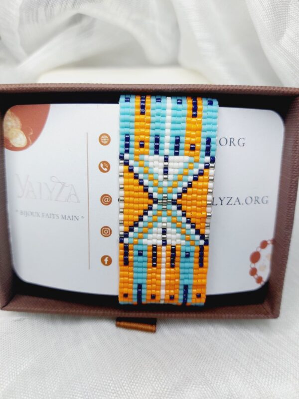 Bracelet Miyuki - Kenté Bleu turquois – Image 3