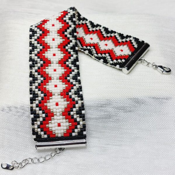 Bracelet Miyuki Rouge - Nde' Pi Dieh – Image 3