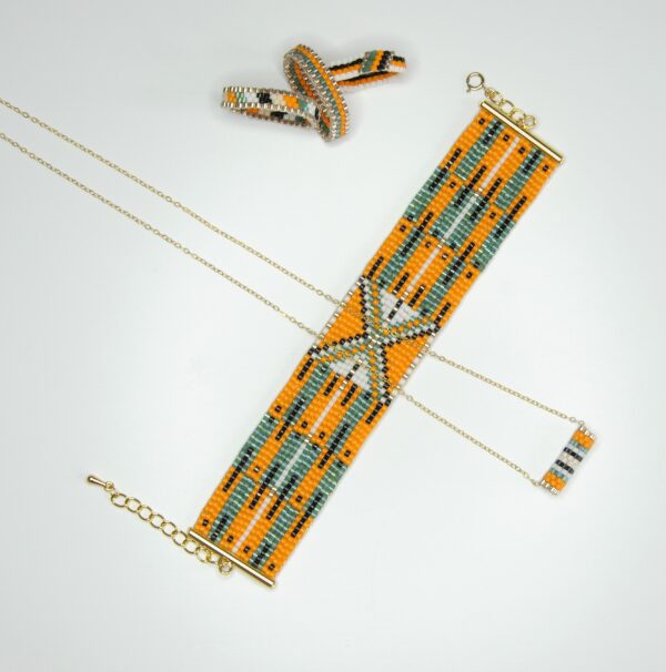 Bague Miyuki – Le Kenté Kwà de Fatou – Image 5