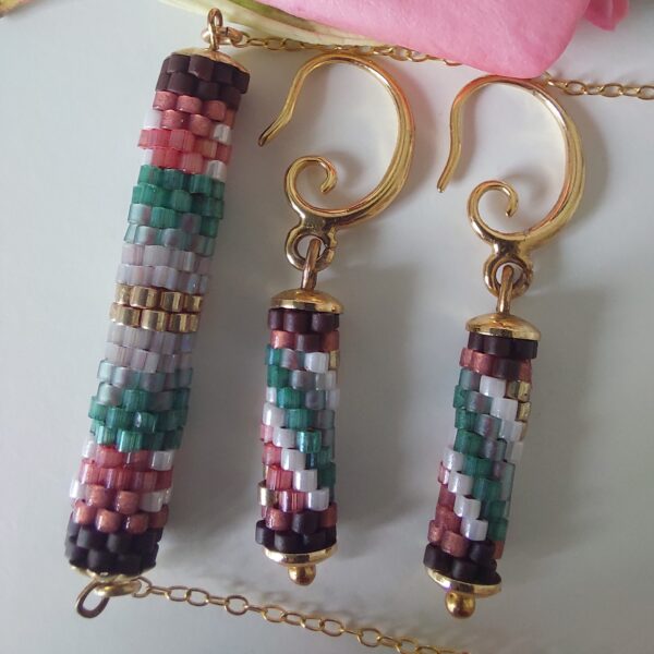 Boucles d’oreilles Miyuki – Eza Nkong – Image 4