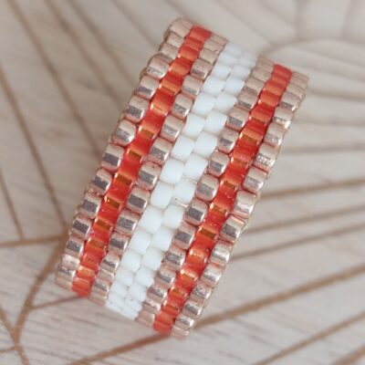 Bague Miyuki – Le Ndop Heu Mandarine