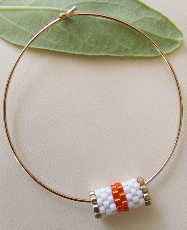 Pendentif Miyuki - NGo - Orange 9/10 perles – Image 6