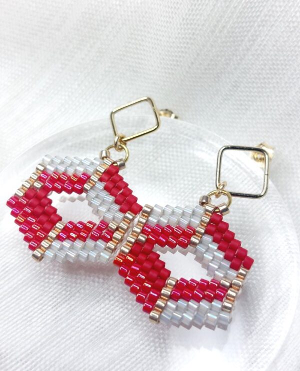 Boucles d'oreilles Miyuki - Yemba losa – Image 3