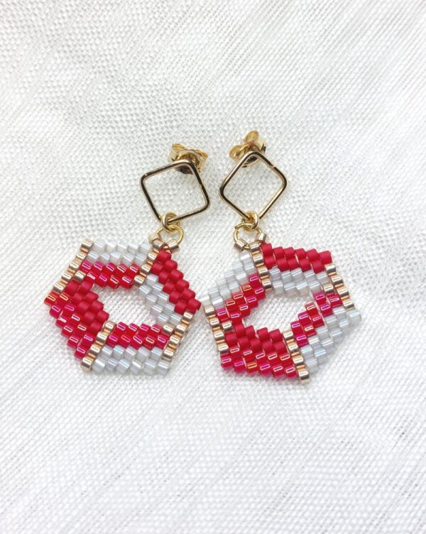 Boucles d'oreilles Miyuki - Yemba losa – Image 4